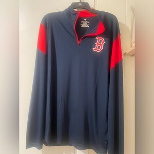 Boston Red Sox quarter zip shirt